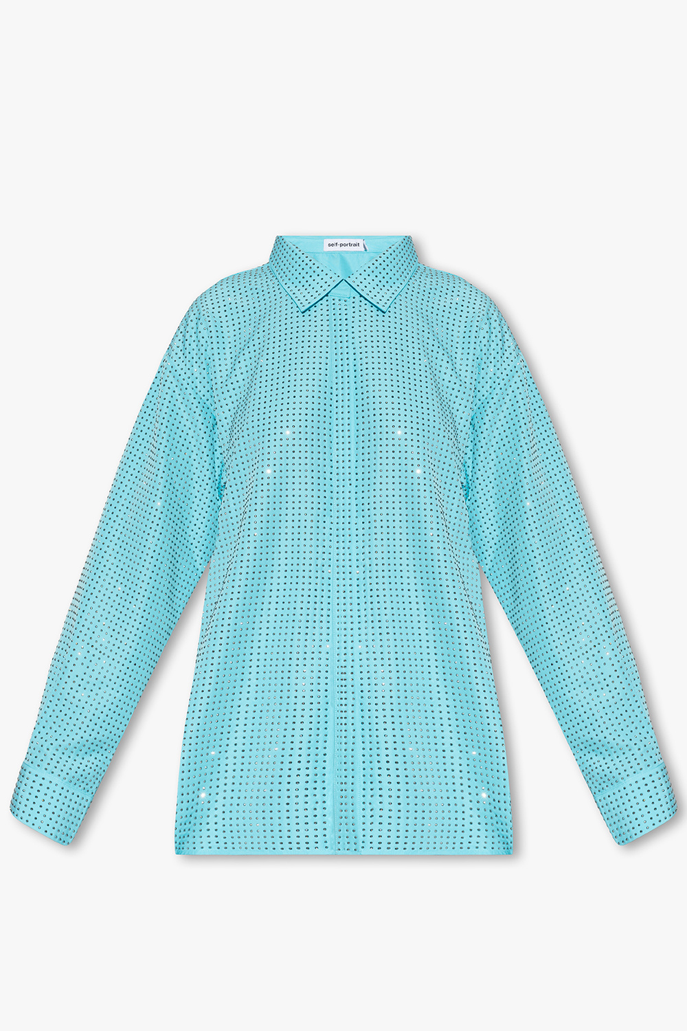 Self Portrait Balmain cotton wingtip shirt