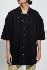 Rick Owens BLACK Shirt with short sleeves