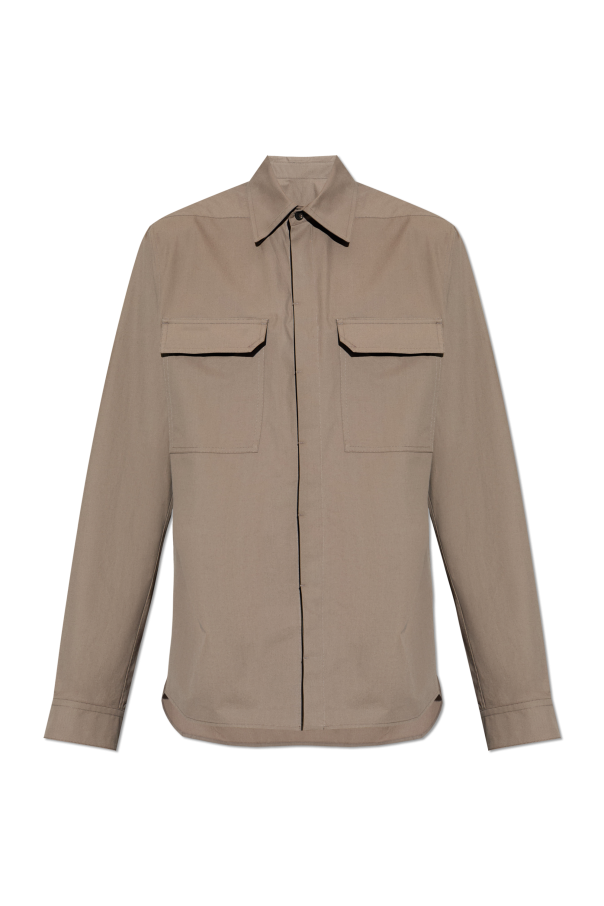 Cotton shirt with pockets od Rick Owens