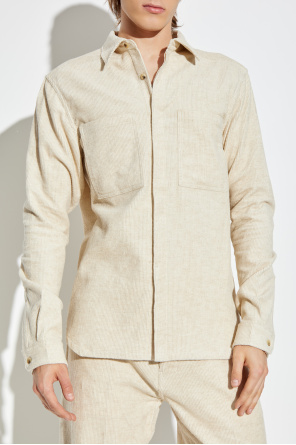 Rick Owens Cordhemd mit Taschen