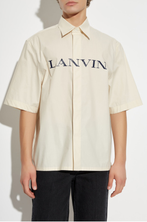 Lanvin Koszula z logo