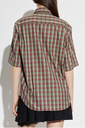 Acne Studios Koszula ze wzorem w kratę