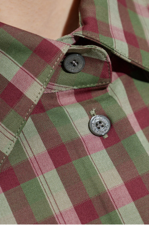 Acne Studios Koszula ze wzorem w kratę