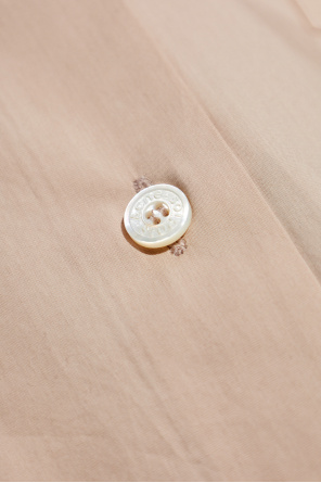 Acne Studios Camisa tipo 'oversize' con acabado sin rematar