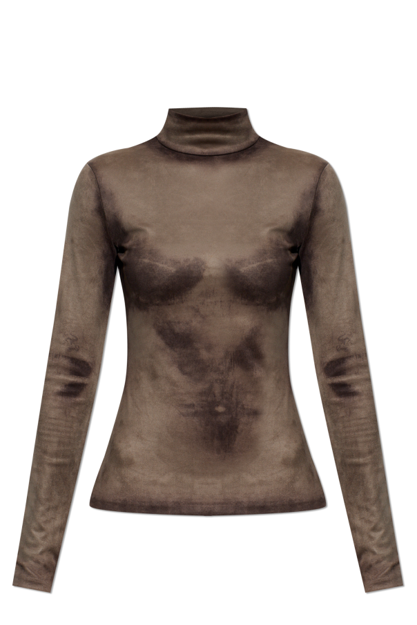 Top with a velvety finish od Acne Studios