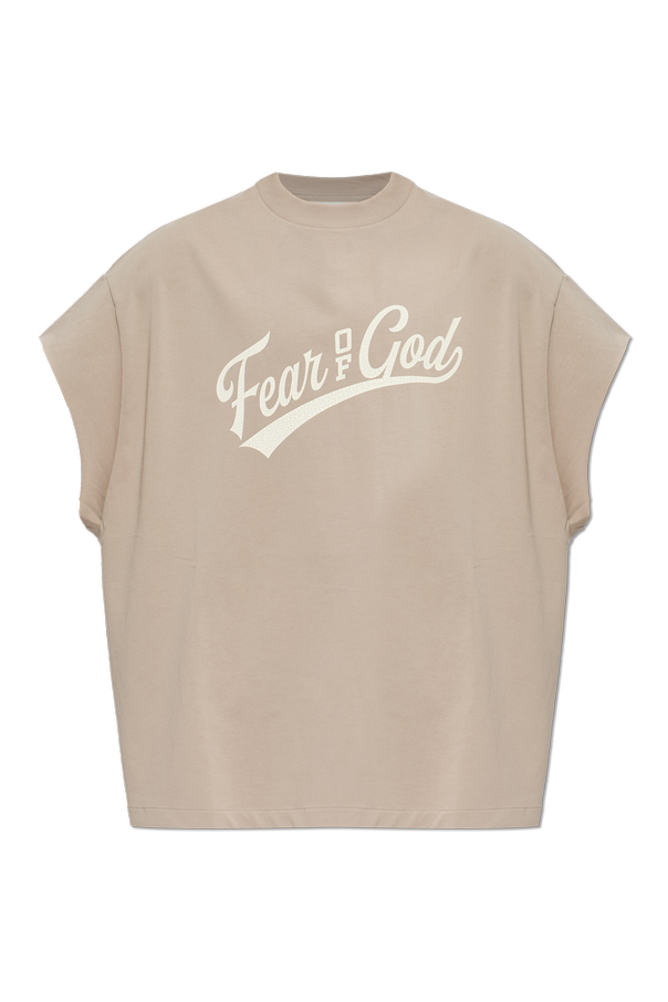 Cotton T-shirt with print od Fear Of God Essentials