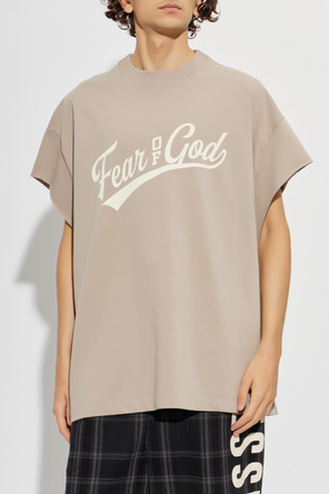 Fear Of God Essentials Cotton T-shirt with print