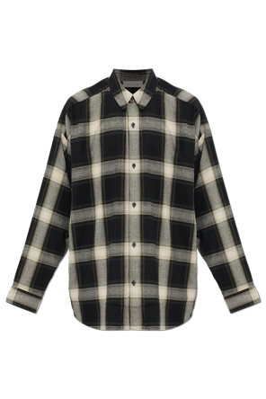 Cotton checked shirt