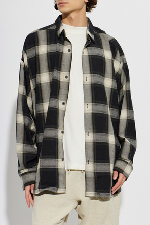 Fear Of God Essentials Cotton checked shirt