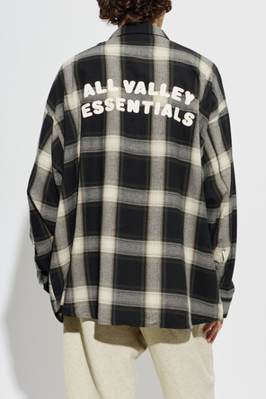 Fear Of God Essentials Cotton checked shirt