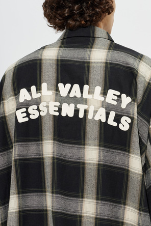 Fear Of God Essentials Cotton checked shirt