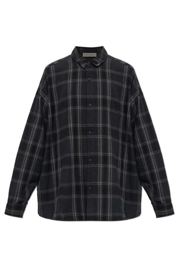 Fear Of God Essentials Cotton checked shirt