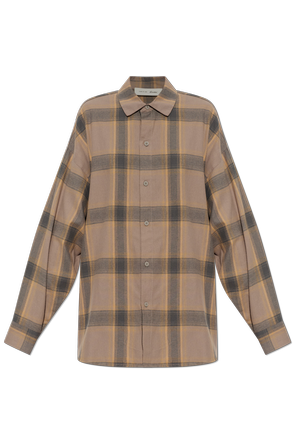 Cotton checked shirt