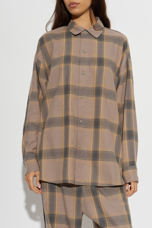 Fear Of God Essentials Bavlněná kostkovaná košile