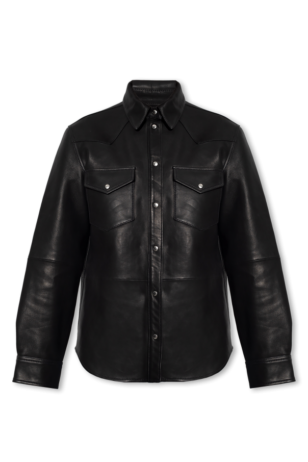 Zadig & Voltaire ‘Thelma’ leather shirt