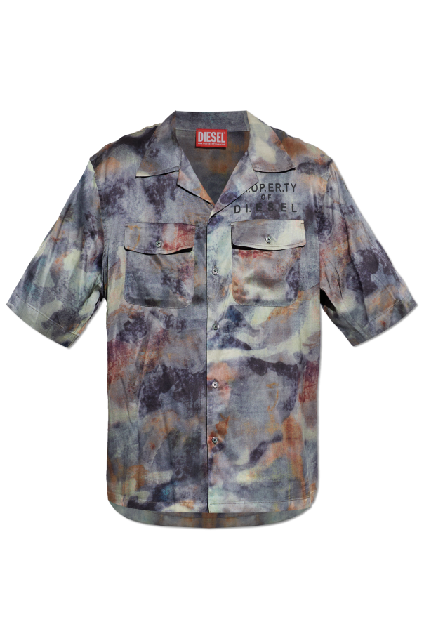 Short-sleeved shirt ‘S-BRACK-DMBN’ od Diesel