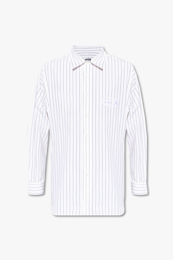 Diesel ‘S-DOUBLY-STRIPE’ striped shirt