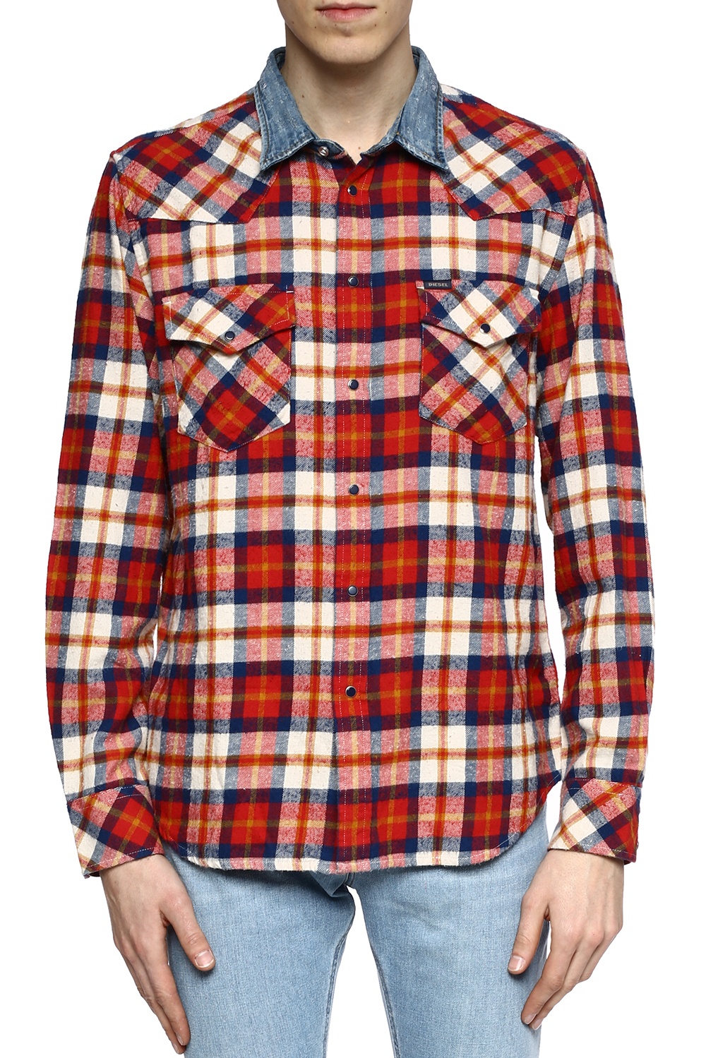 Checked shirt Diesel - Vitkac Norway
