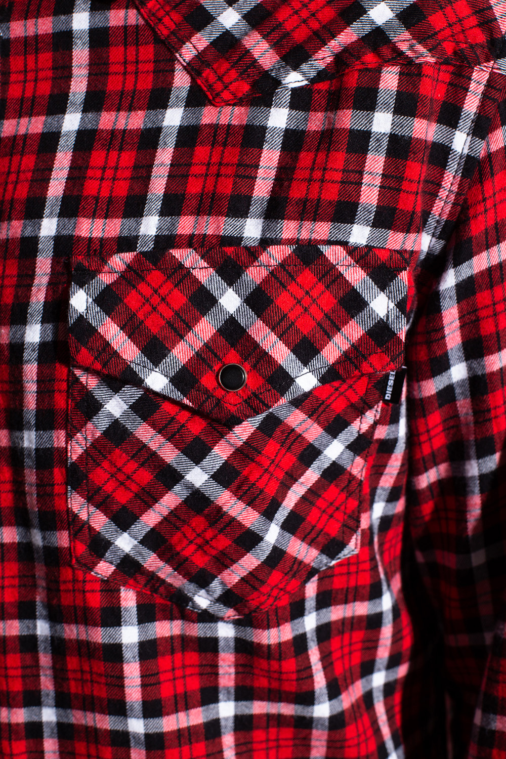 diesel checkered shirt