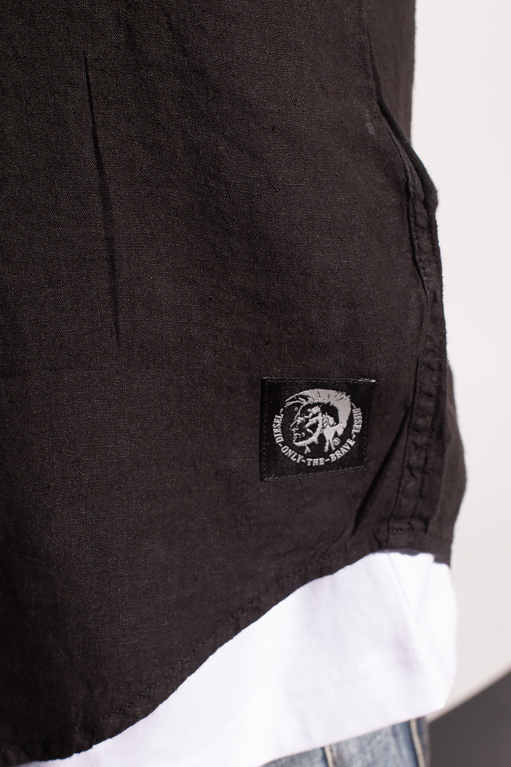 diesel linen shirt