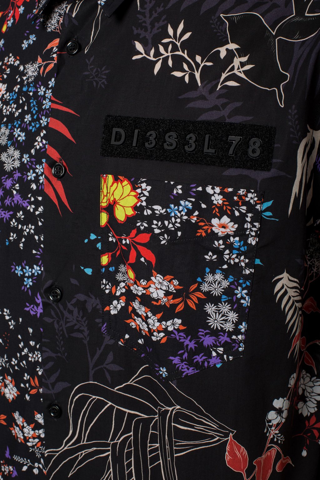 diesel floral shirt