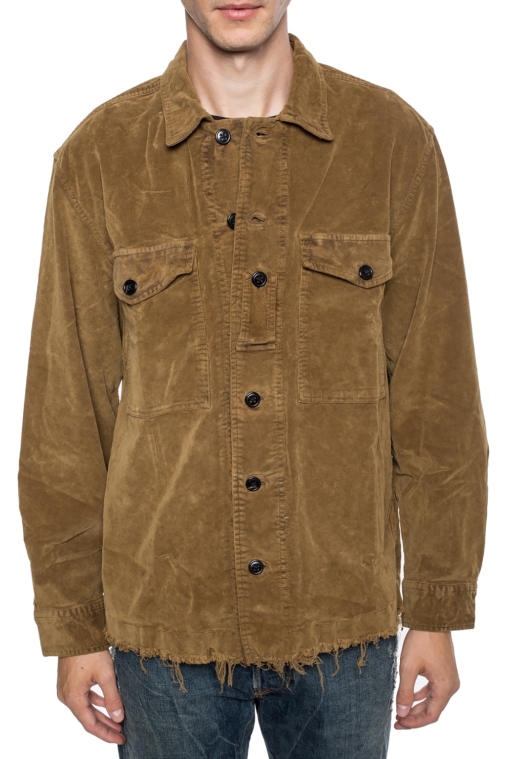 diesel corduroy shirt
