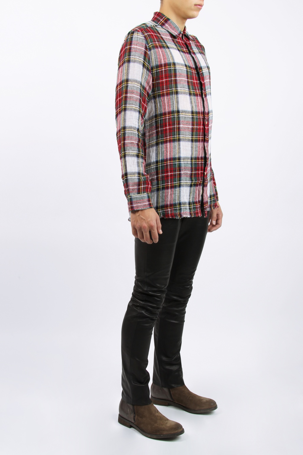 diesel plaid shirt