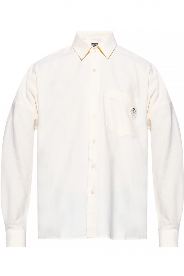 Diesel Logo-patched fit shirt