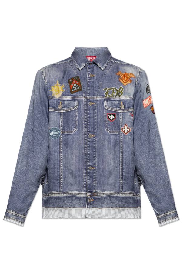 Diesel Koszula ‘S-SIMPLY-PATCH’