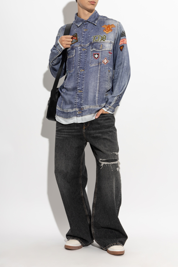 Diesel Koszula ‘S-SIMPLY-PATCH’