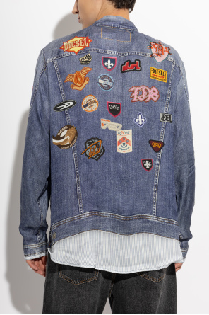 Diesel Koszula ‘S-SIMPLY-PATCH’