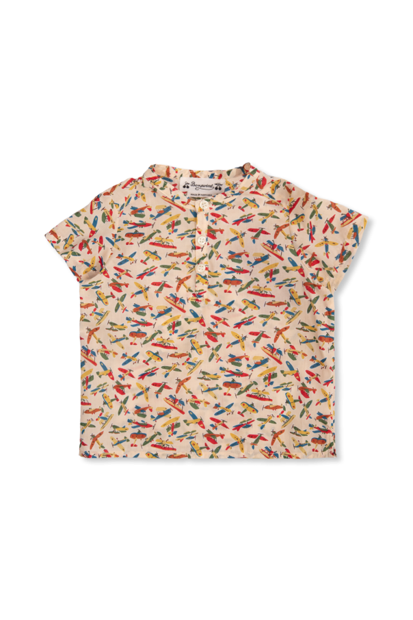 ‘Cesari’ patterned shirt od Bonpoint 