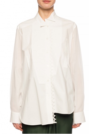 Loewe Asymmetrical shirt with logo