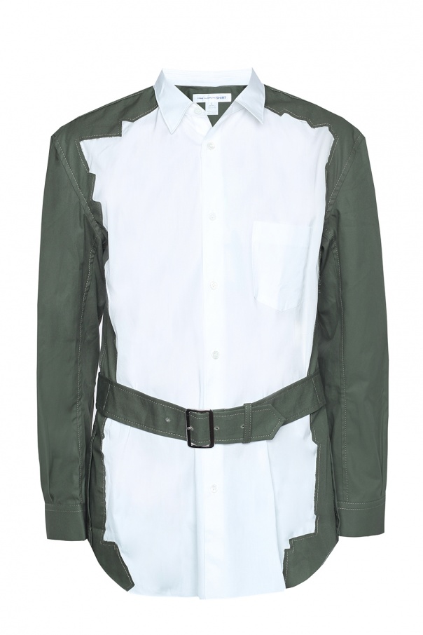 cdg shirt belt