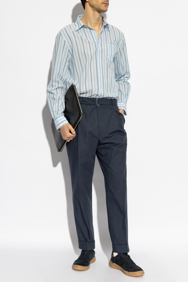 Officine Generale Shirt with striped pattern
