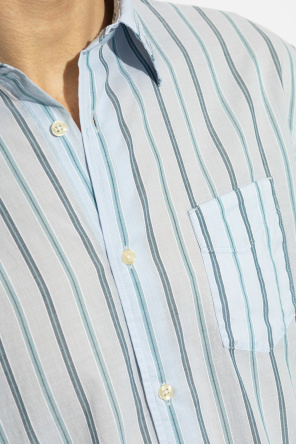 Officine Generale Shirt with striped pattern