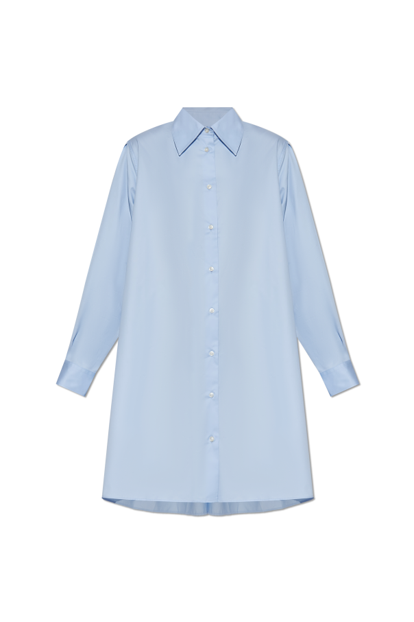 Officine Generale Langes Hemd in lockerer Passform