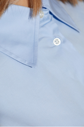 Officine Generale Langes Hemd in lockerer Passform