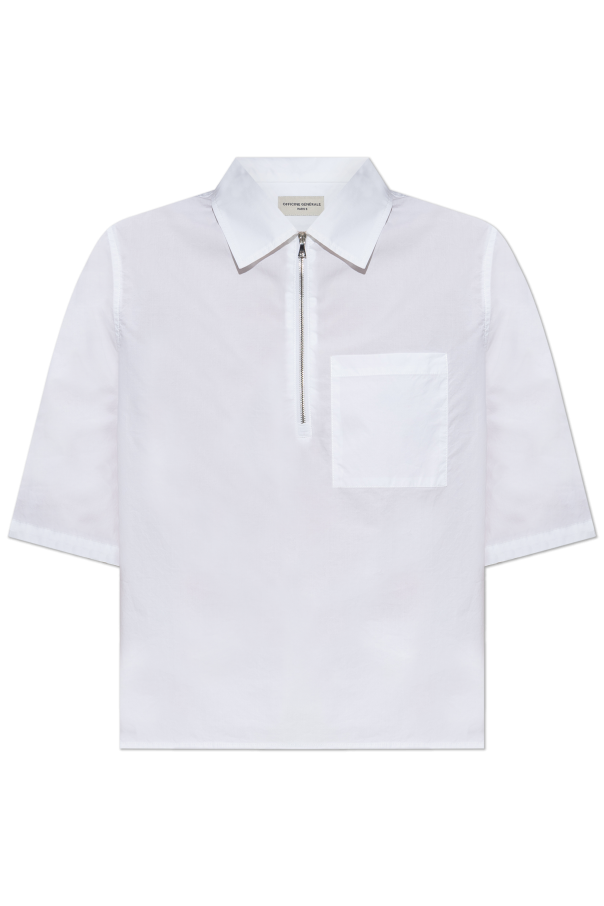 Officine Generale Camisa con bolsillo