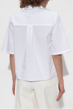 Officine Generale Camisa con bolsillo