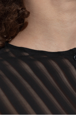 Officine Generale Koszula ze wzorem w pasy