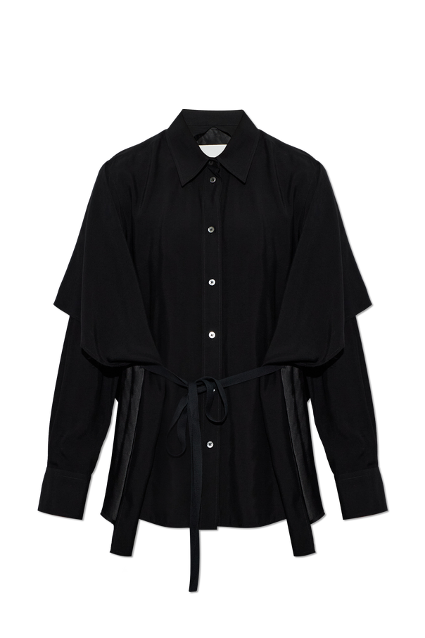 Oversized Shirt with Tie Detail od Maison Margiela