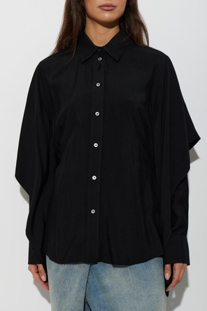 Maison Margiela Oversized Shirt with Tie Detail