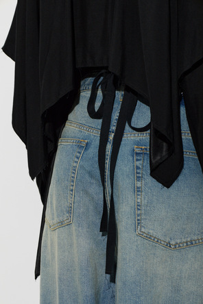 Maison Margiela Oversized Shirt with Tie Detail
