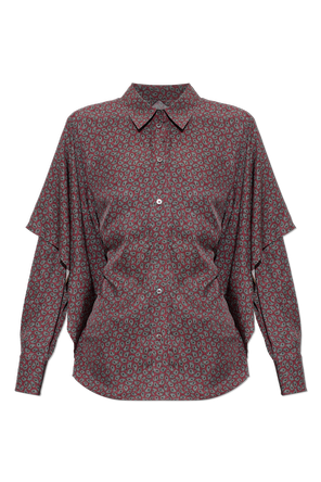 Asymmetrical-cut shirt