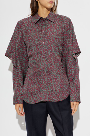 Maison Margiela Asymmetrical-cut shirt