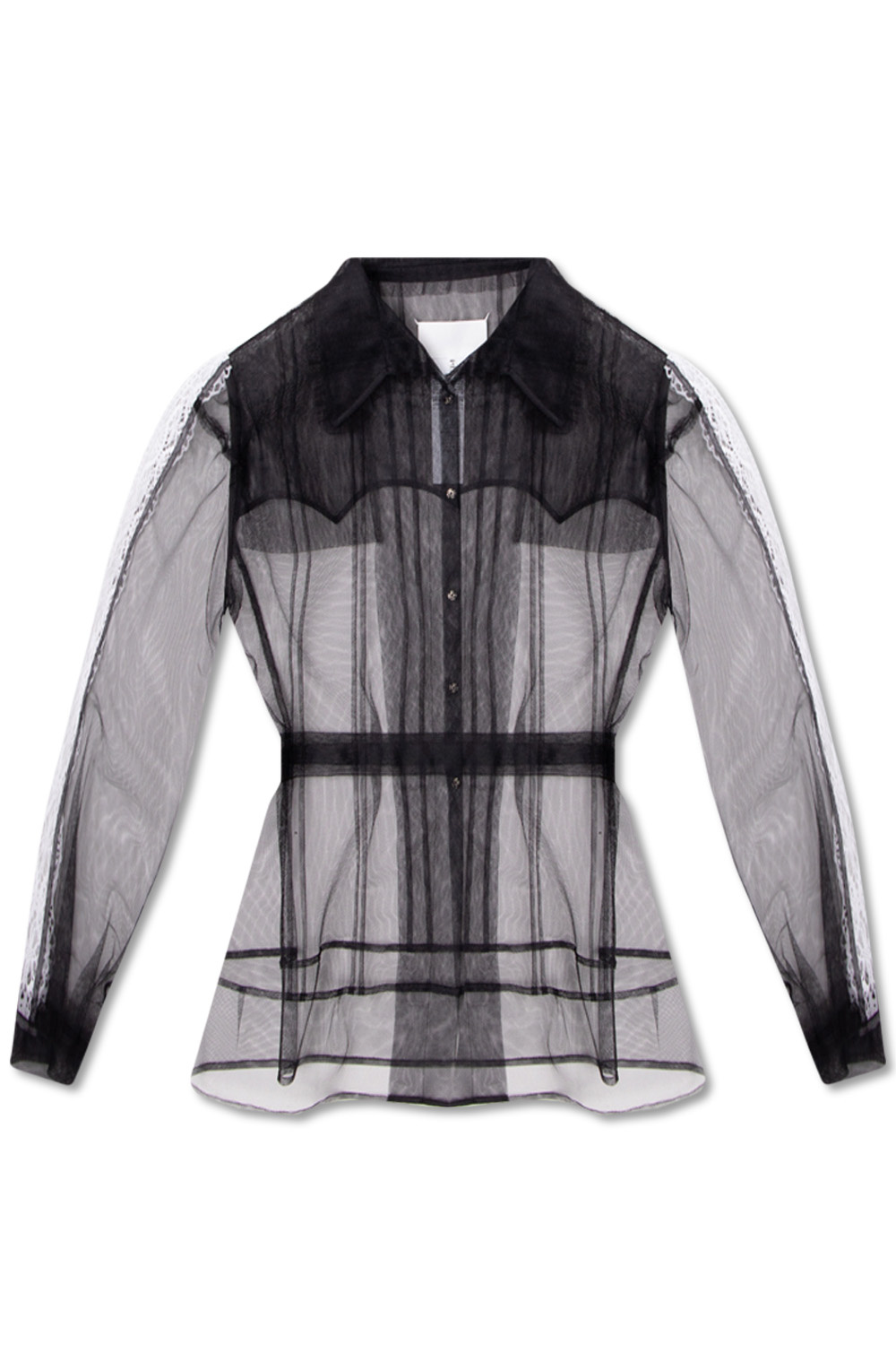 Maison Margiela Semi-sheer shirt