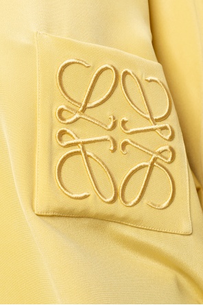Loewe Silk shirt with logo