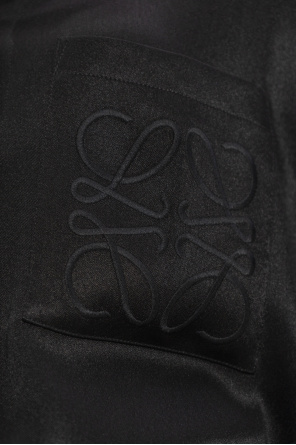 Loewe Logo-embroidered shirt