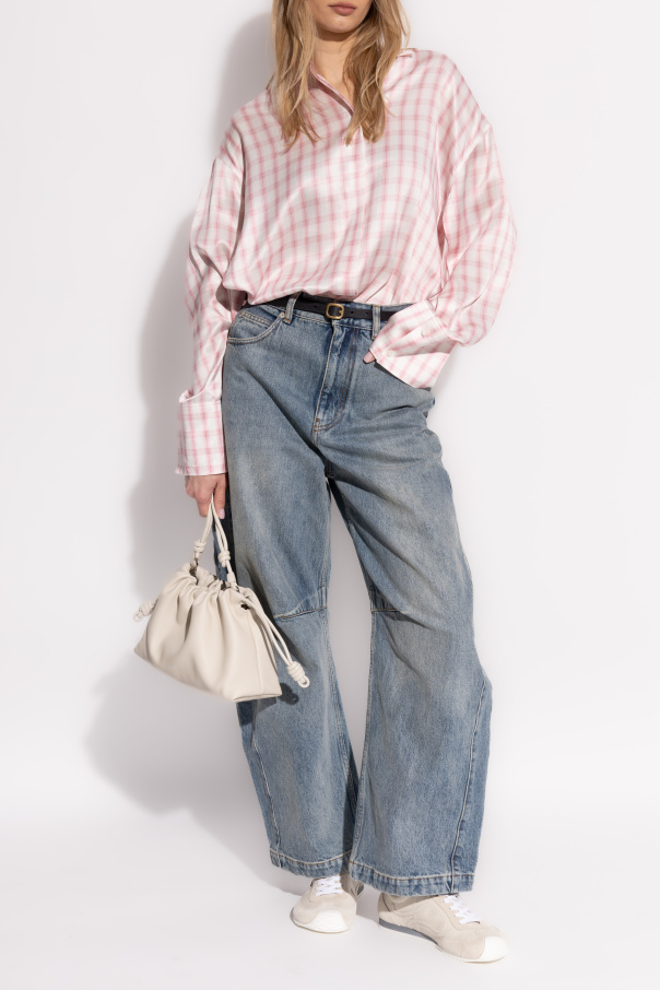 Loewe Loose-fitting silk shirt